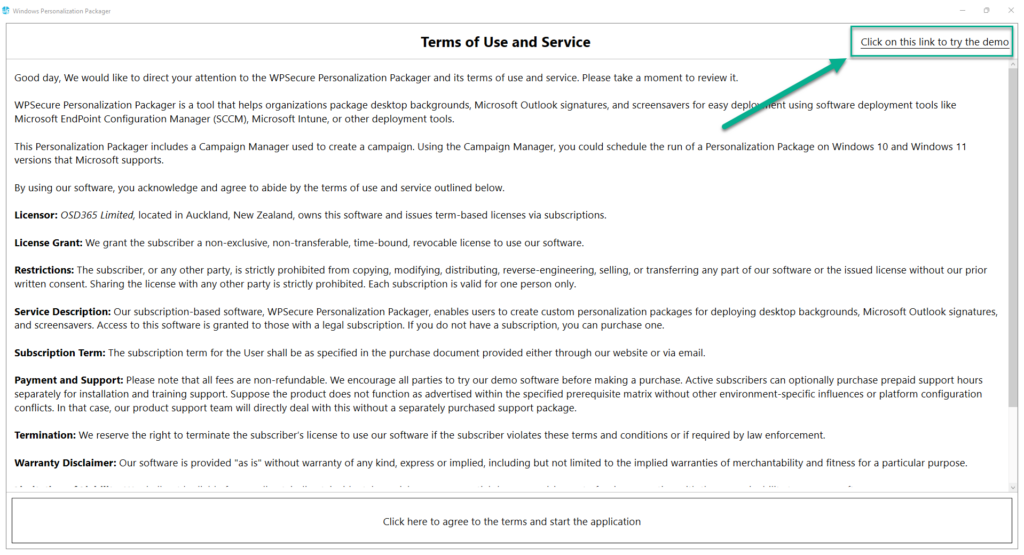 Windows Personalization Packager